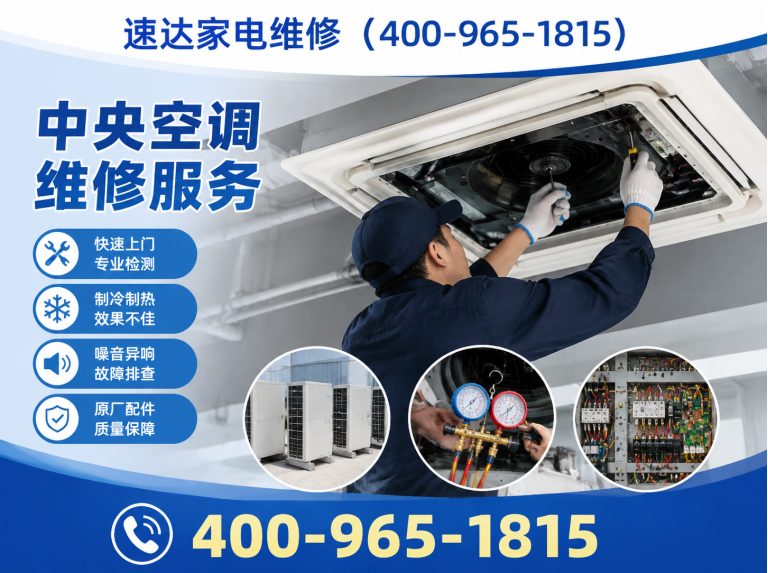 金昌中央空调维修展示图